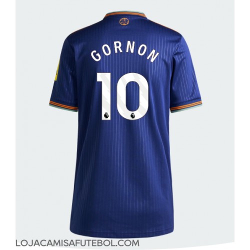 Camisa de Futebol Newcastle United Anthony Gordon #10 Equipamento Alternativo Mulheres 2025-26 Manga Curta